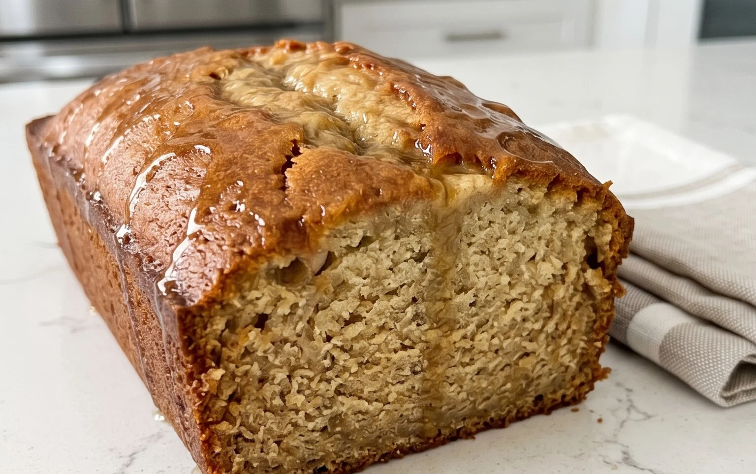 The BEST Honey Vanilla Banana Bread ~ Soft & Fluffy, Easy Recipe