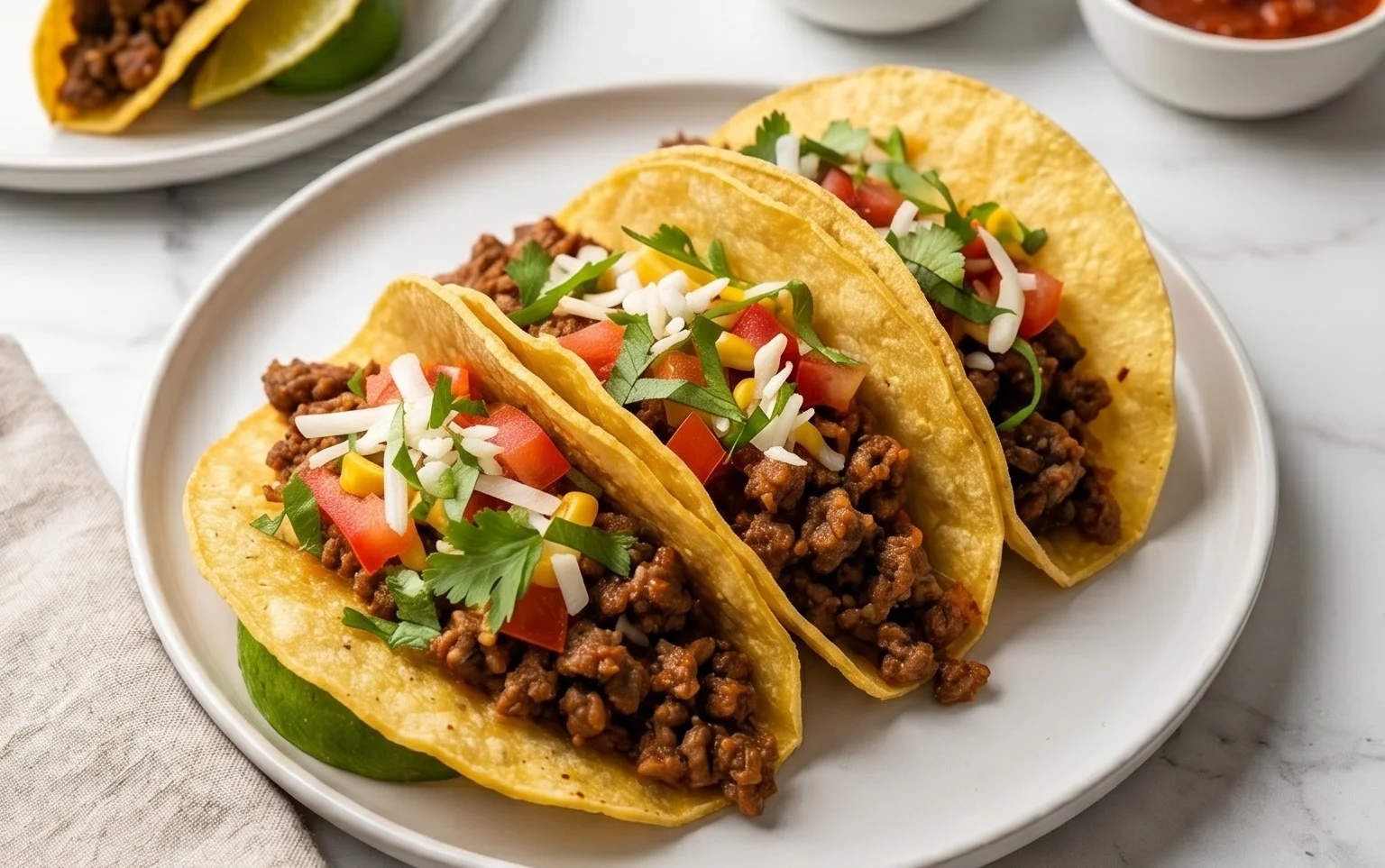 Crispy Ground Beef Tacos