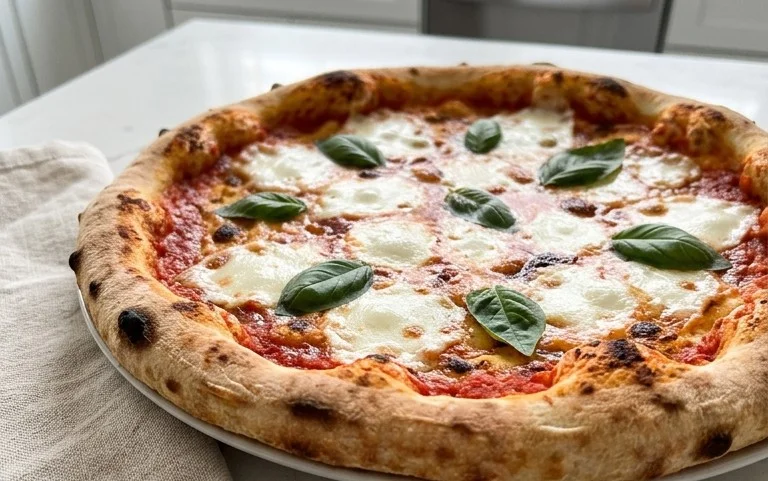 An excellent No Yeast Pizza Dough - quick easy homemade pizza!