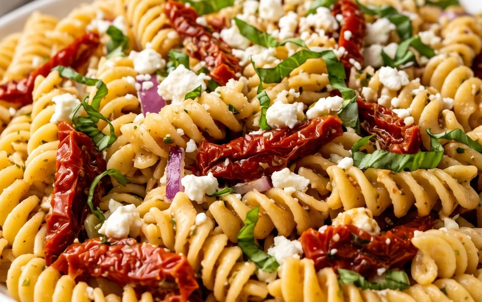 Sun Dried Tomato Pasta Salad