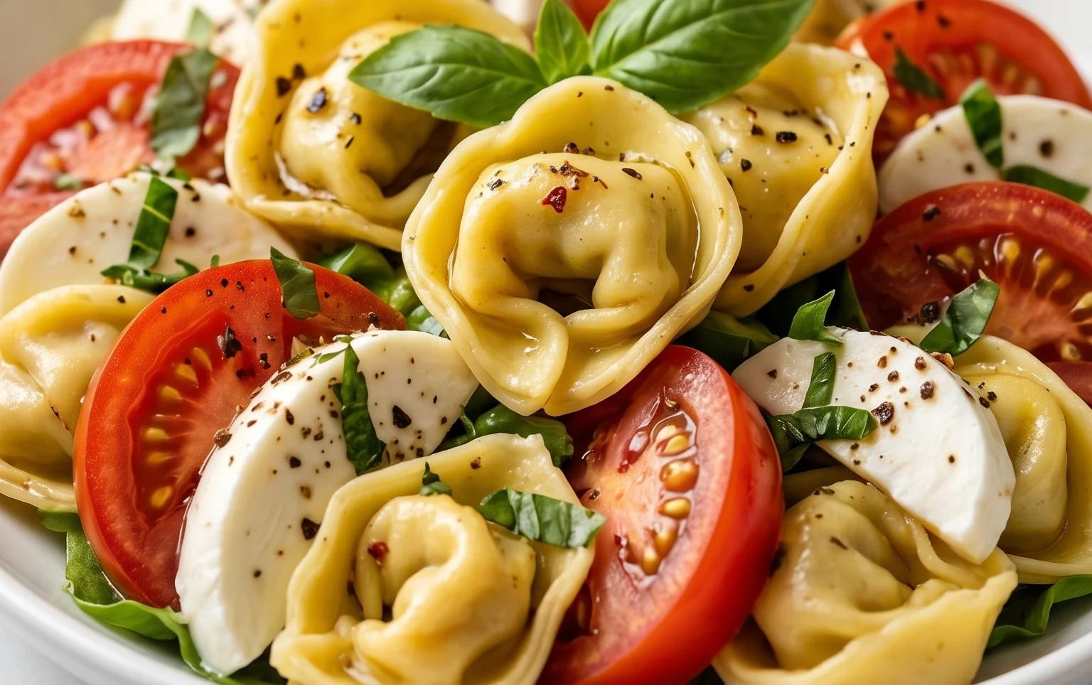 Tortellini Caprese Salad