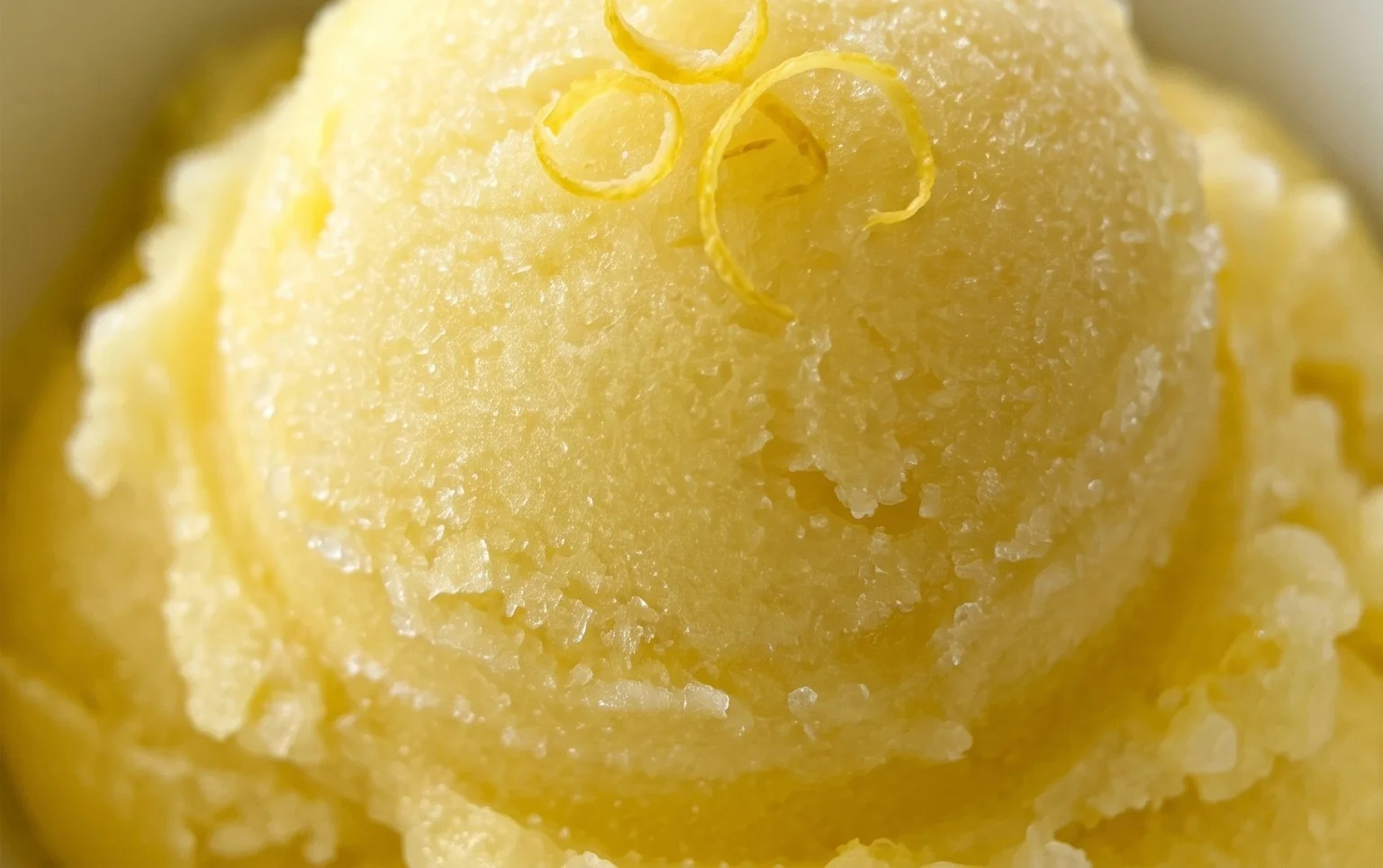 Lemon Sorbet