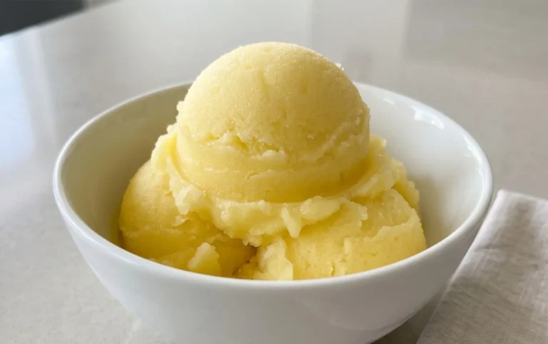Lemon Sorbet