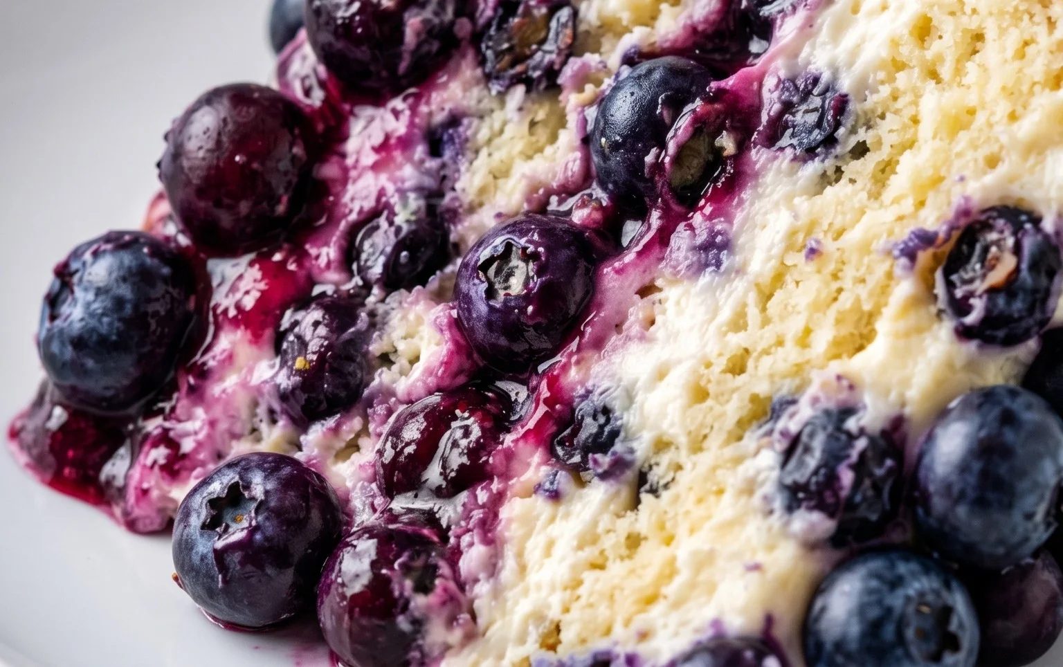 Nova Scotia Blueberry Cream Cake