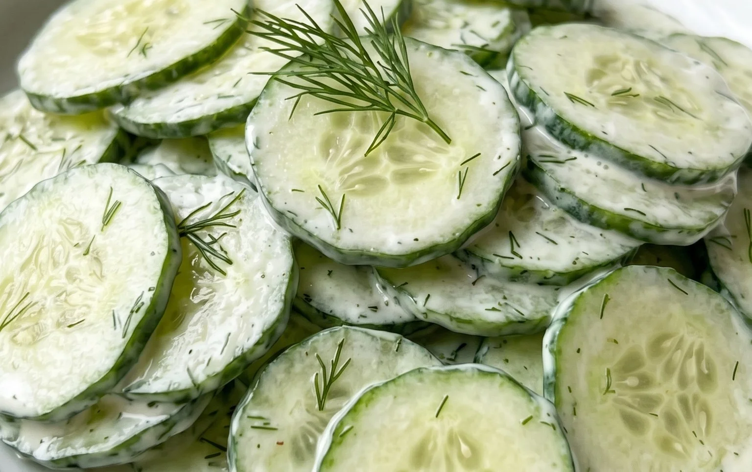 Polish Cucumber Salad