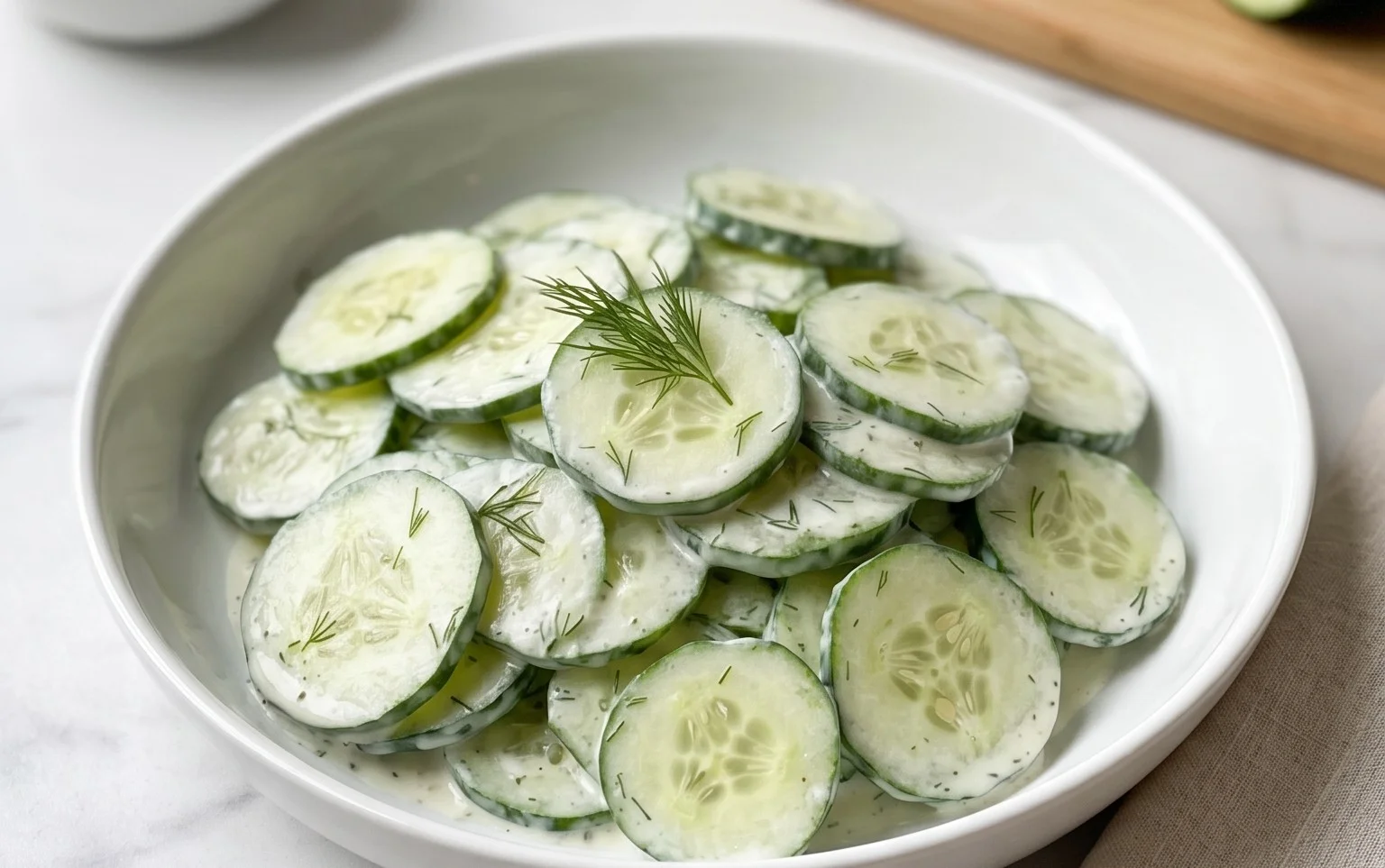 Polish Cucumber Salad
