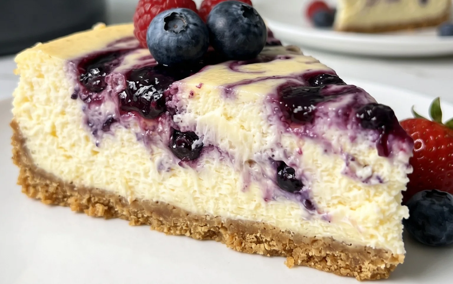 Lemon Blueberry Cheesecake