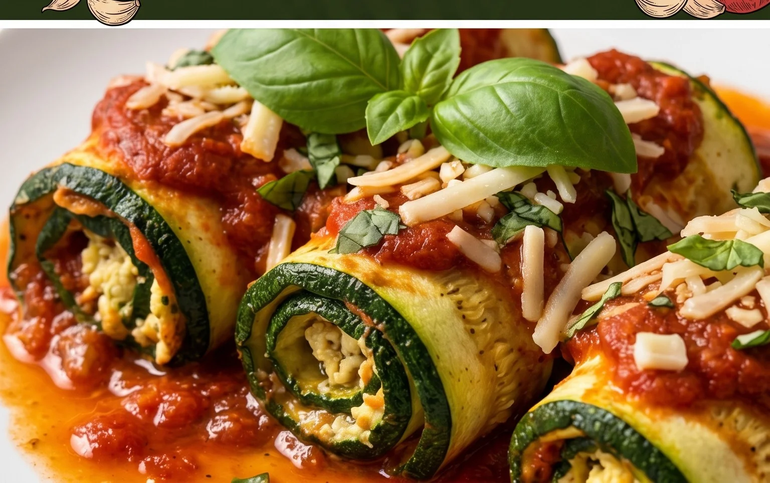 Vegan Zucchini Rollatini