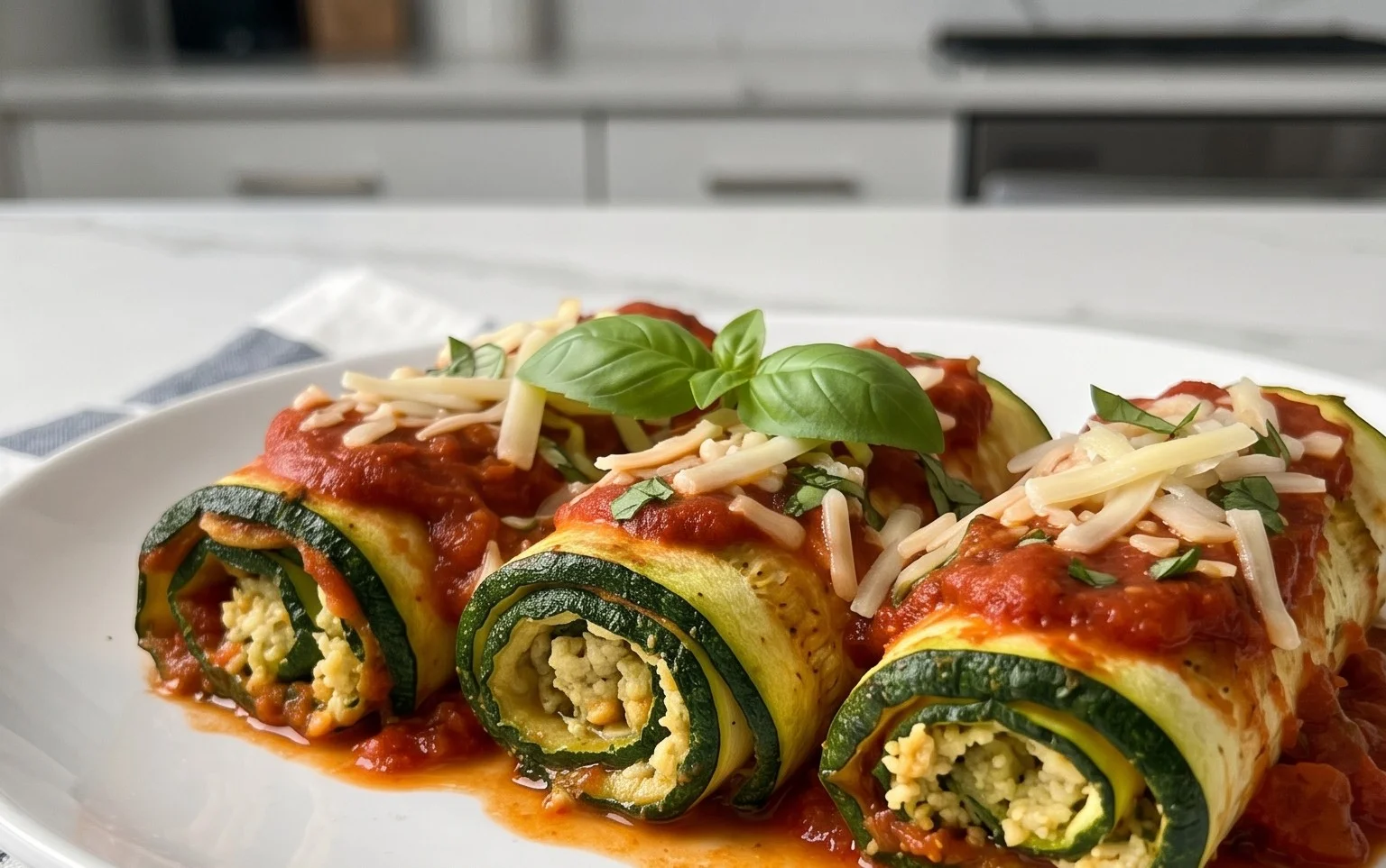 Vegan Zucchini Rollatini