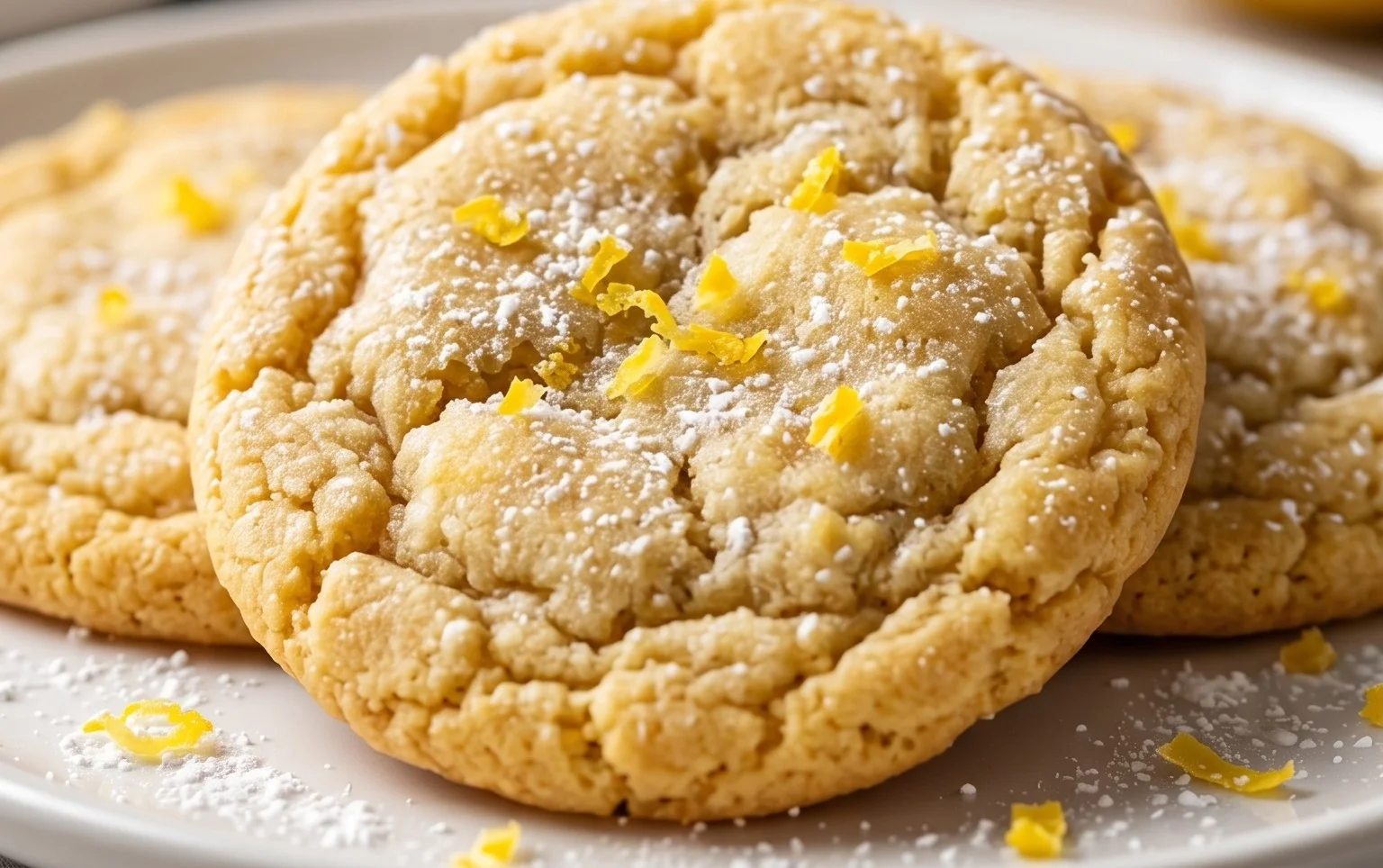 Soft & Chewy Lemon Cookies