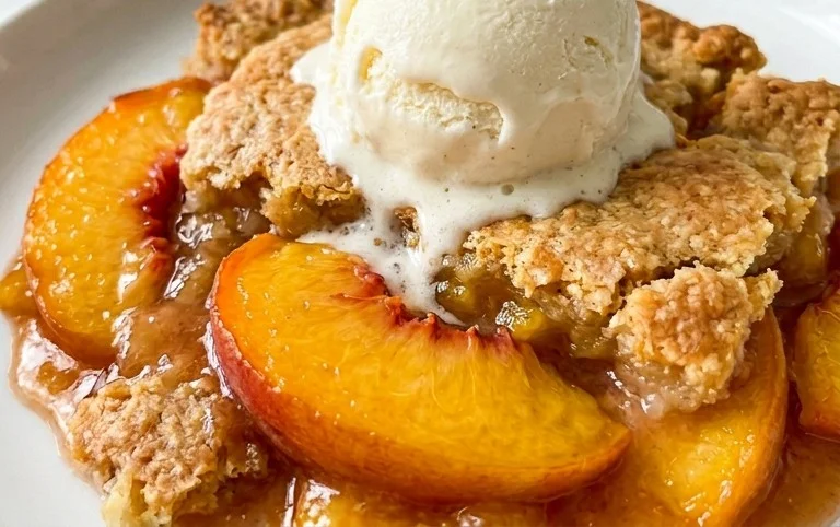 Fresh Peach Cobbler