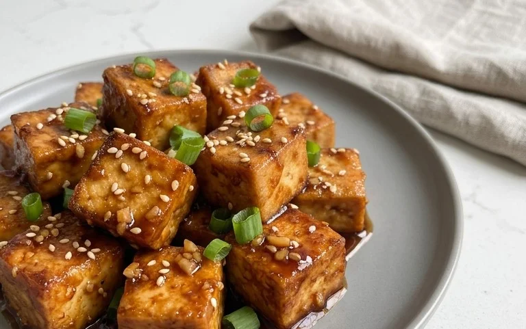Honey Garlic Tofu