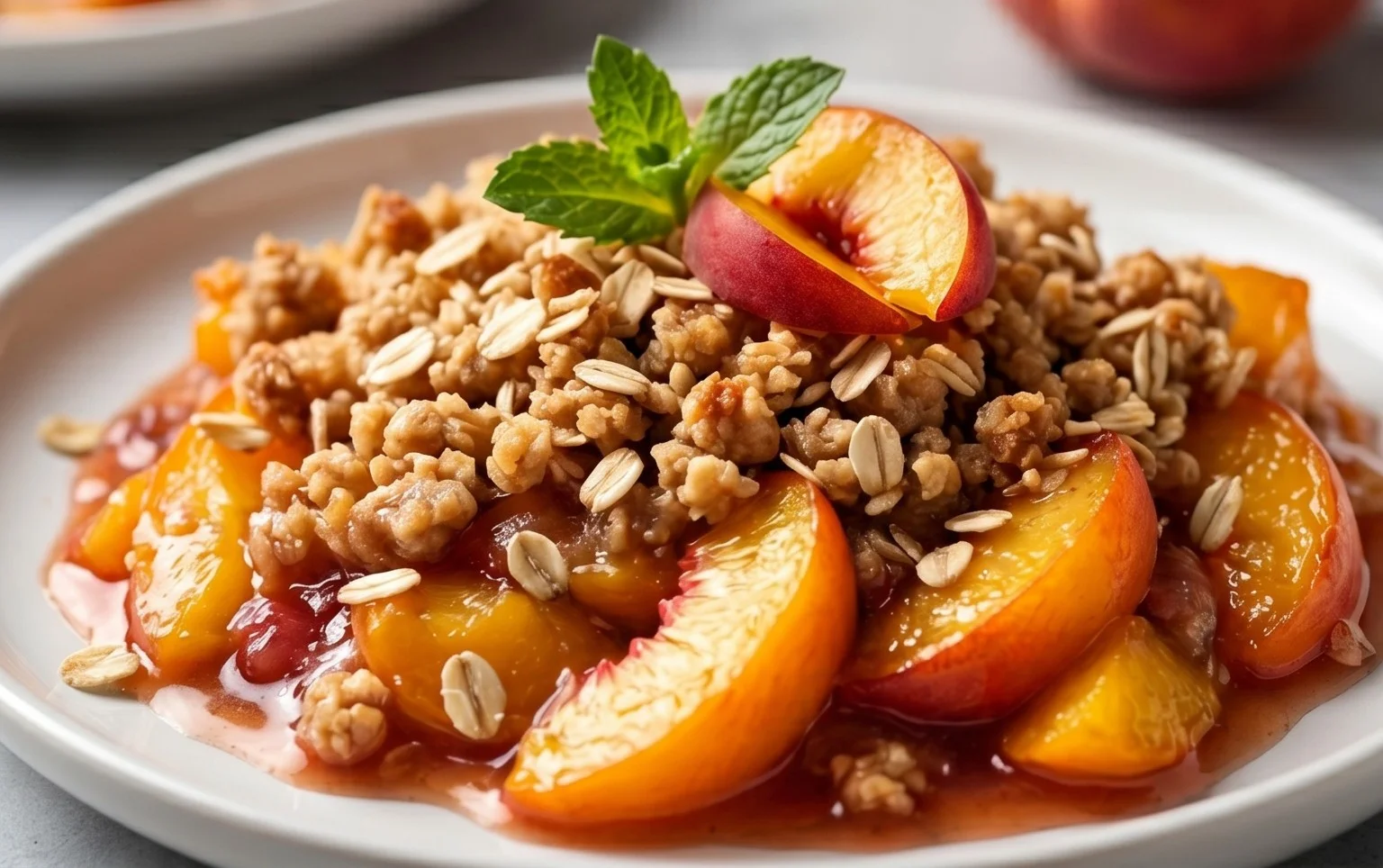 Peach Crisp