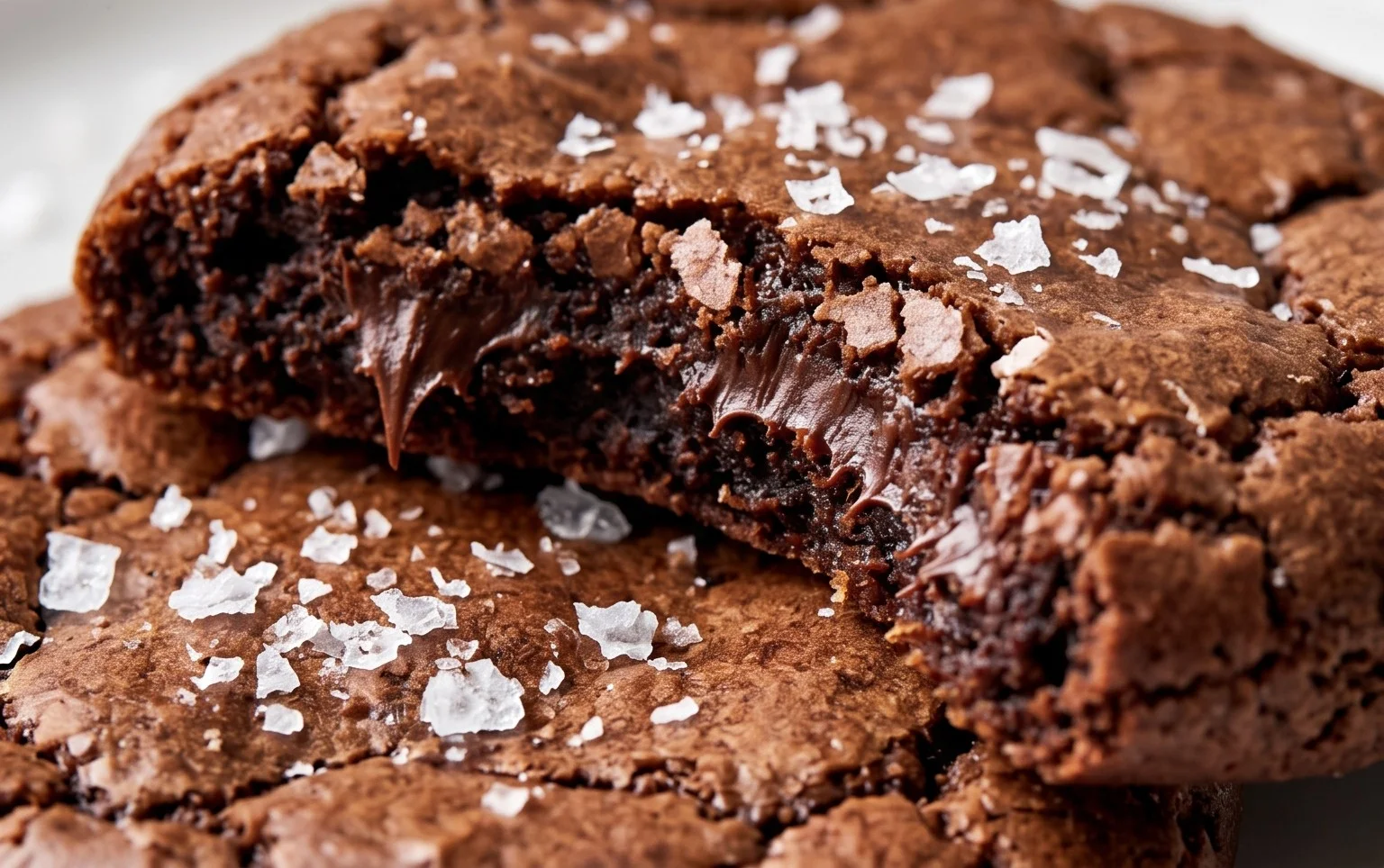 Salted Brownie Cookies