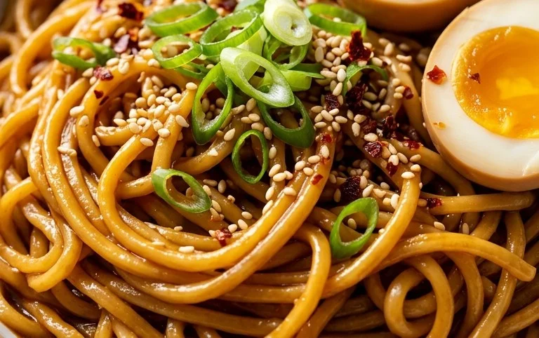 Easy Saucy Ramen Noodles