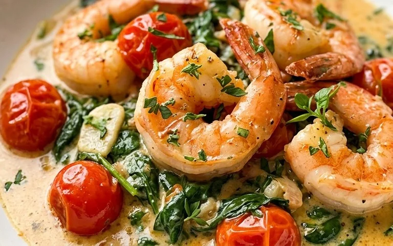 Tuscan Shrimp (One-Pan, 30-Minute Dinner)