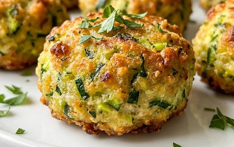 Zucchini Garlic Bites