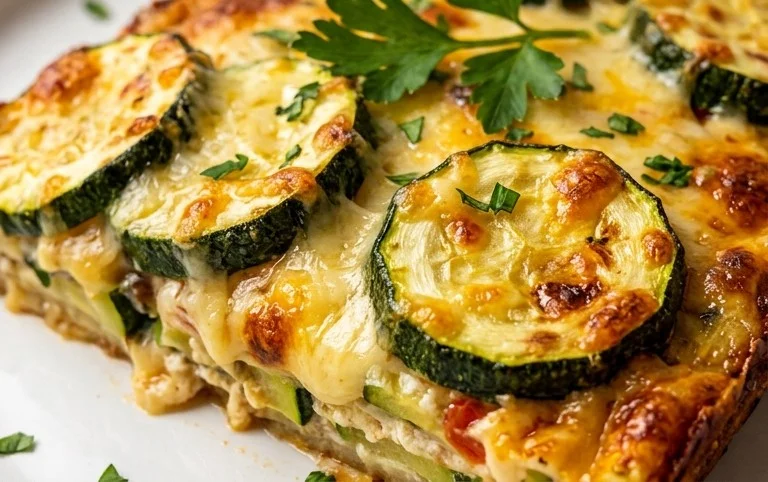 Baked Zucchini and Cheese
