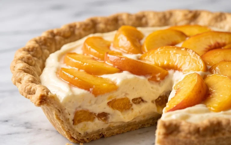 Peaches and Cream Pie