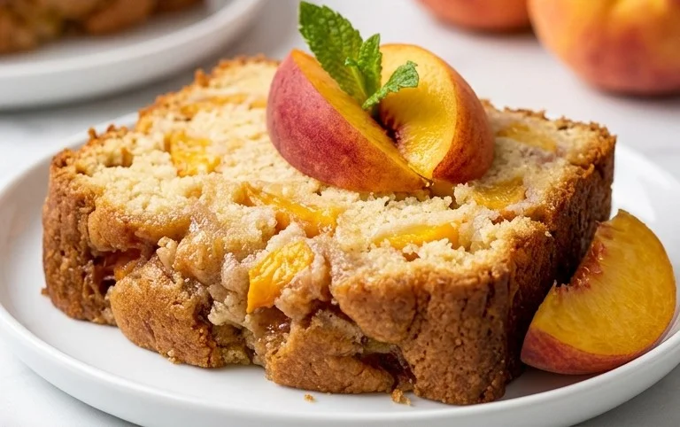 Peach Cobbler Pound Cake