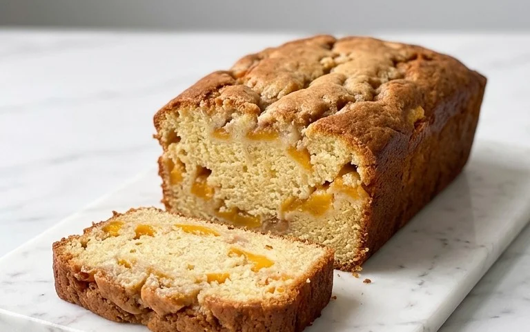 Peach Cobbler Pound Cake