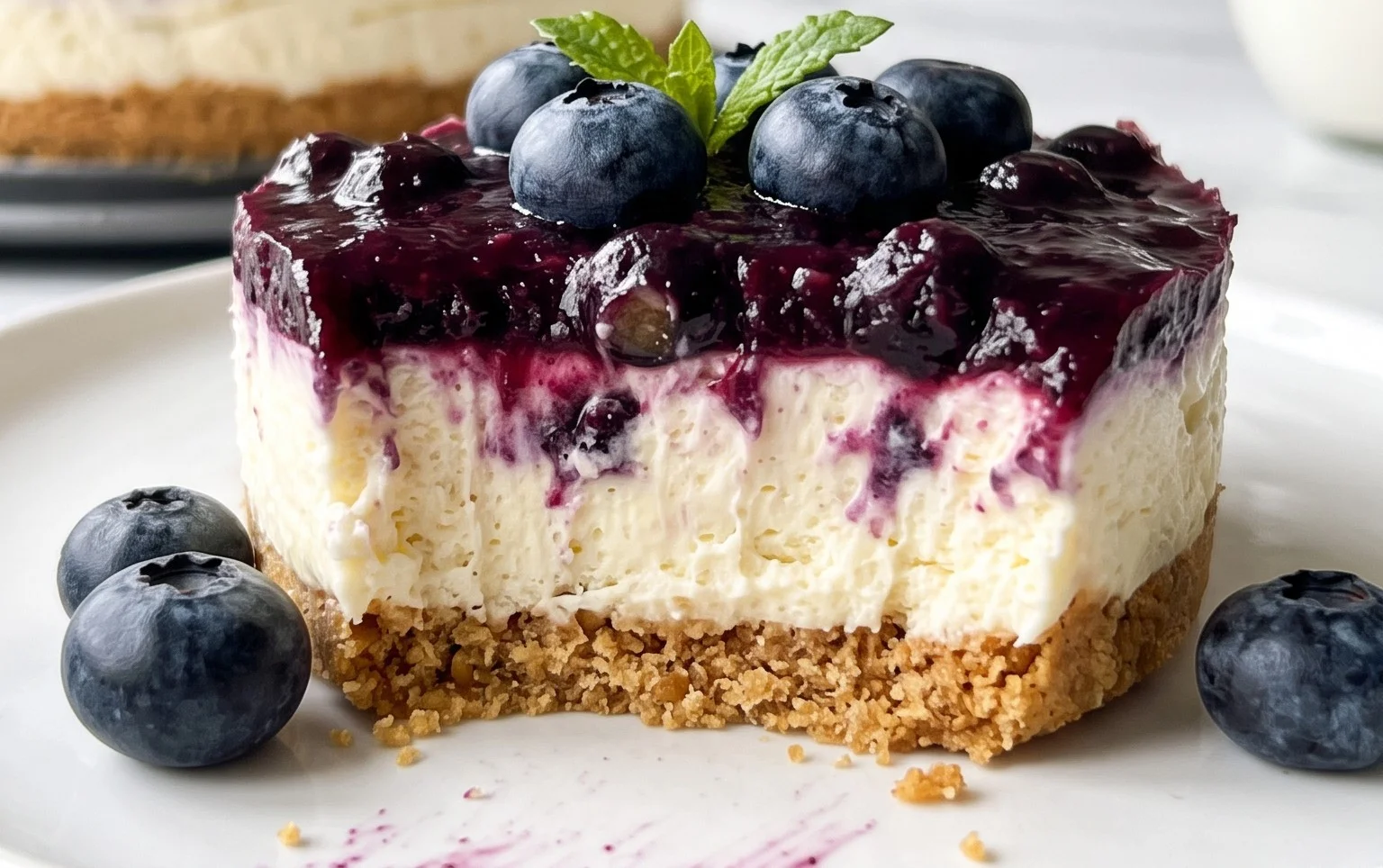 No-Bake Blueberry Yum Yum