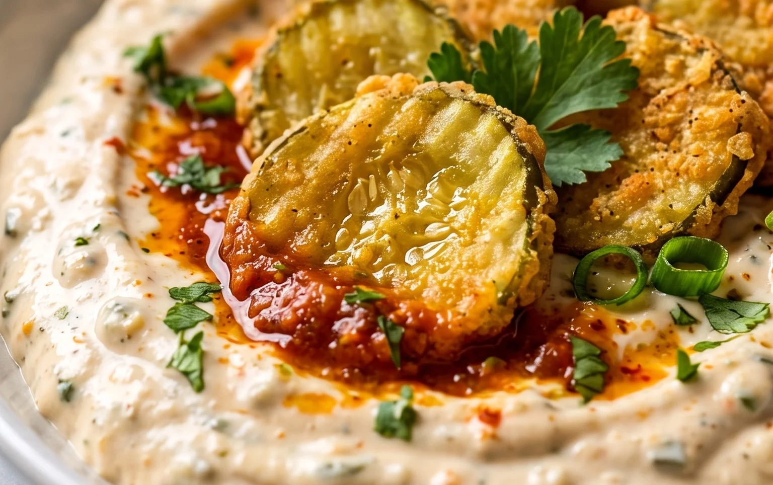 Easy Fried Pickle Dip (Dairy-Free Option)