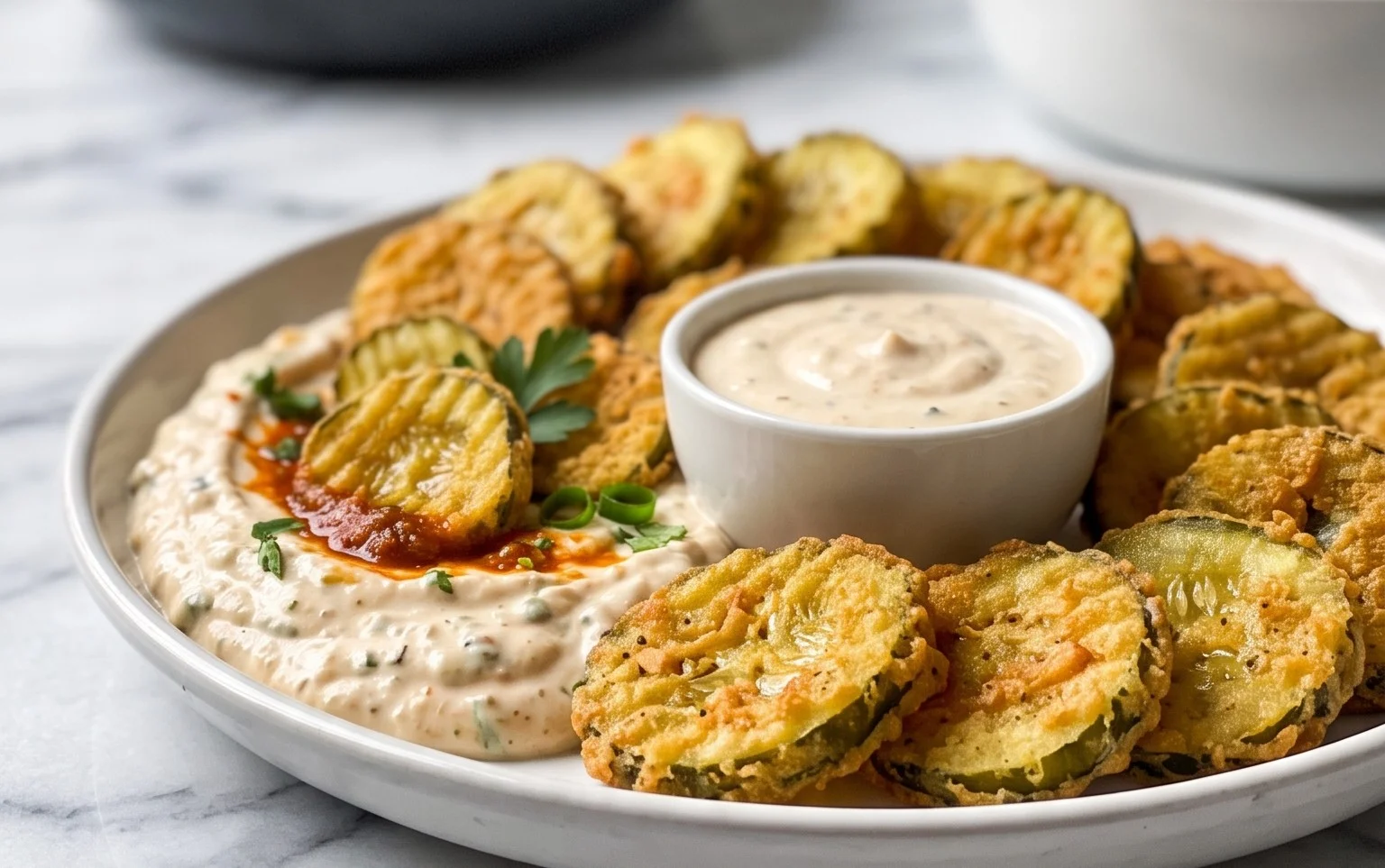 Easy Fried Pickle Dip (Dairy-Free Option)