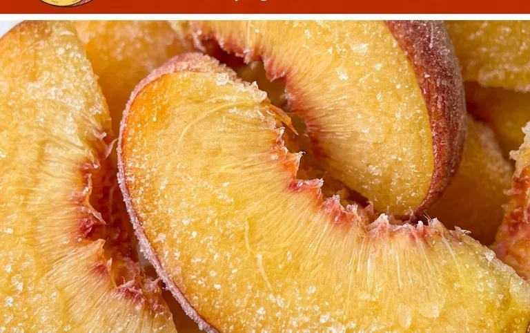 Freezing Peaches, How to Easily Freeze Peaches