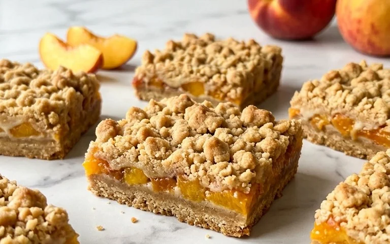 Fresh Peach Crum extractb Bars