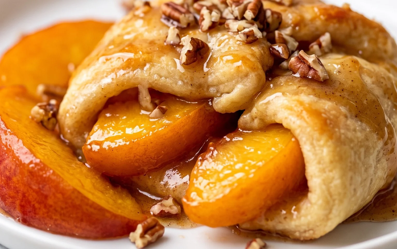 Peach Dumplings