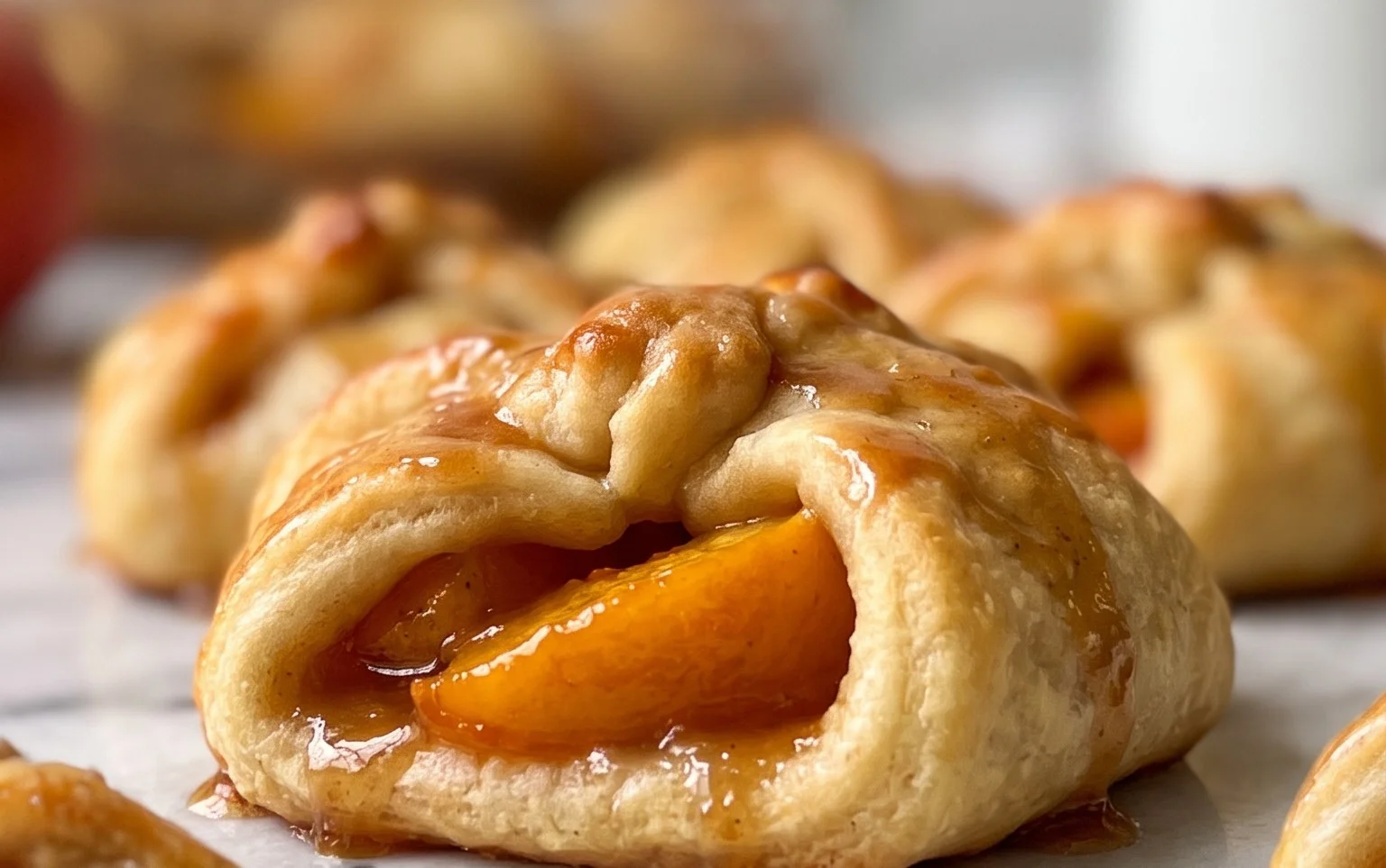 Peach Dumplings