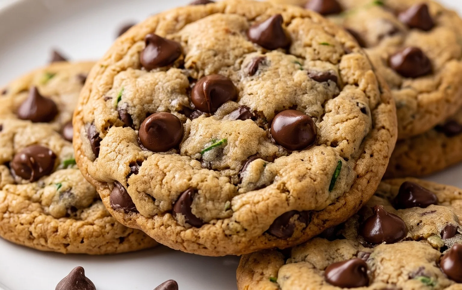 Zucchini Chocolate Chip Cookies