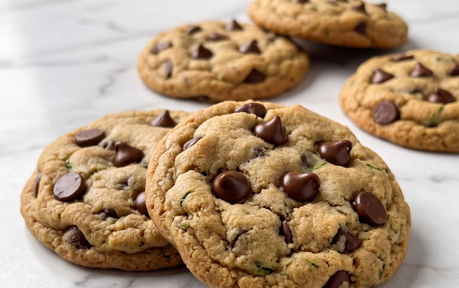 Zucchini Chocolate Chip Cookies