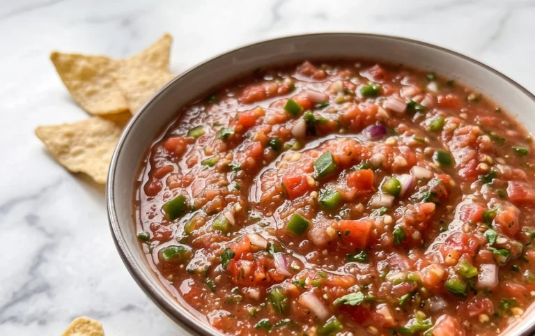 Blender Salsa (Restaurant Style Salsa)