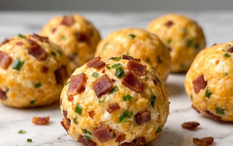 Beef Bacon Jalapeño Popper Cheese Balls