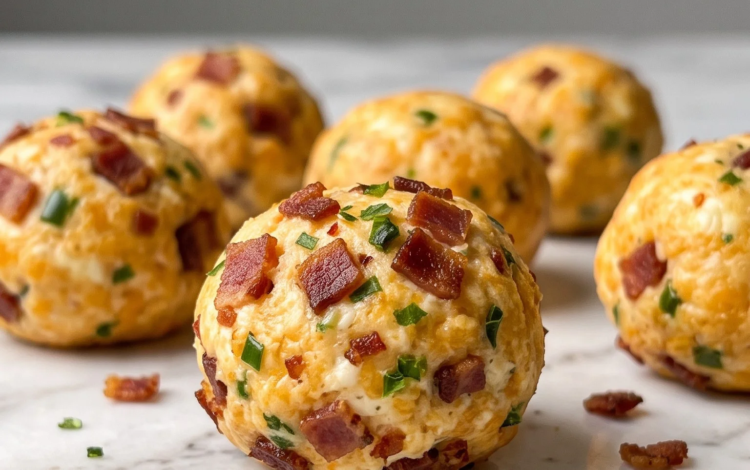 Beef Bacon Jalapeño Popper Cheese Balls