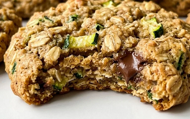 Healthy Zucchini Oatmeal Cookies