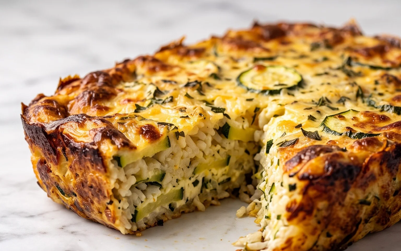 Julia Child's Zucchini and Rice Gratin (Tian de Courgettes au Riz)